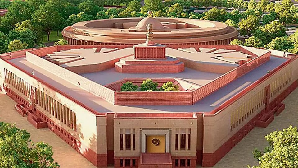 building-new-parliament-india