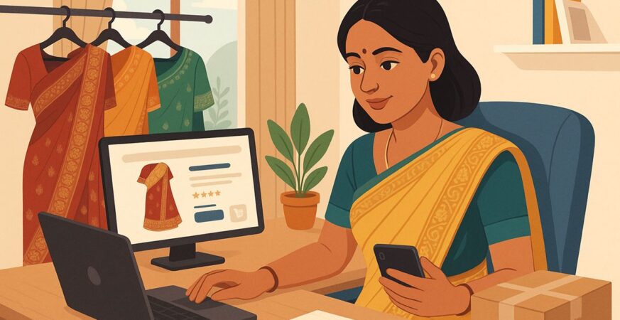 Jyoti Wadhwa Saree Business