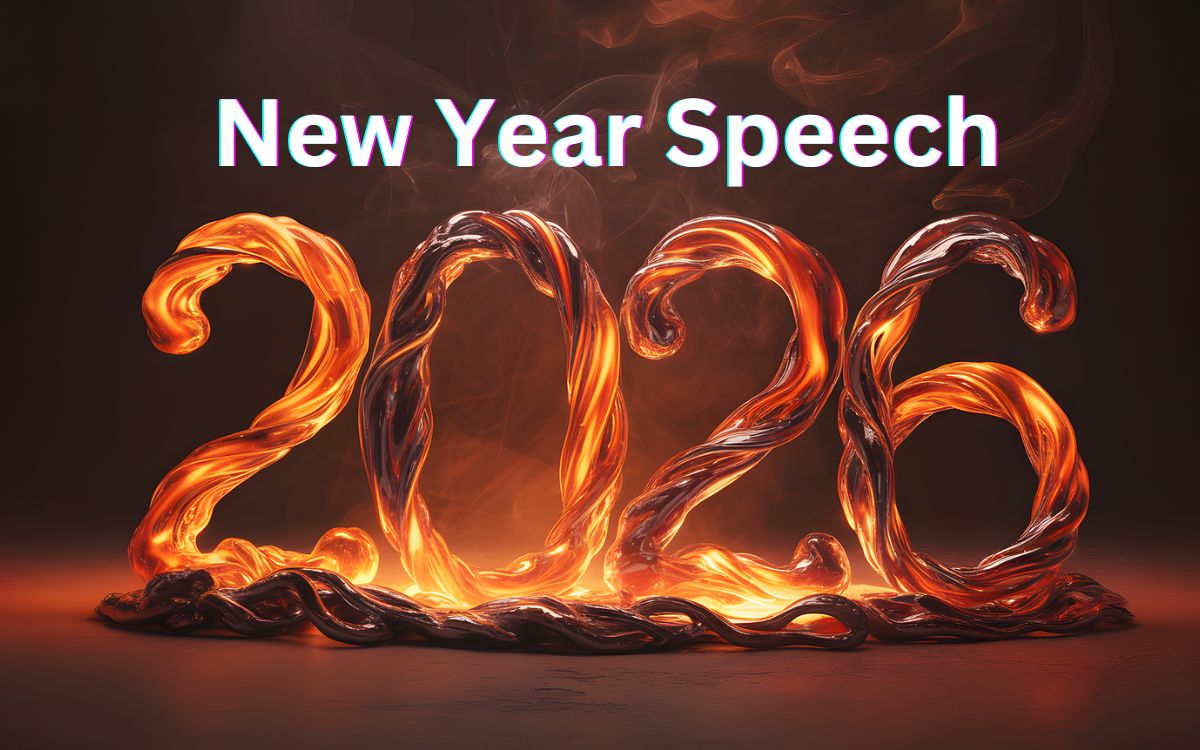 New Year 2026 Speech in Hind English Badteraho.Com