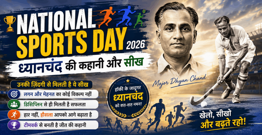 National Sports Day 29 August Badte Raho
