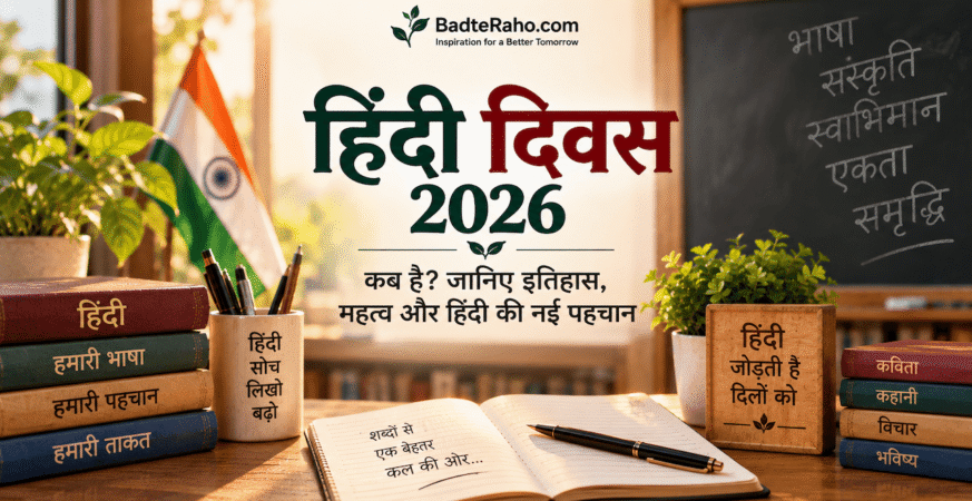 Hindi Diwas 2026 - Language and Learning BadteRaho