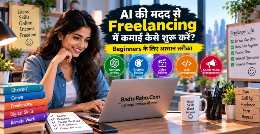 How to earn in Freelancing with help of AI BadteRaho