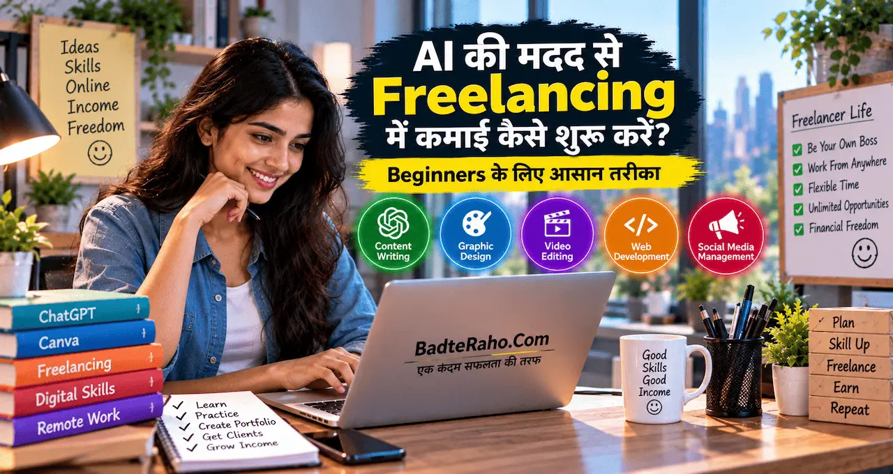 How to earn in Freelancing with help of AI BadteRaho