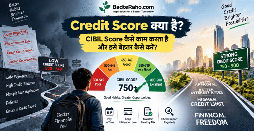 How to improve credit score BadteRaho