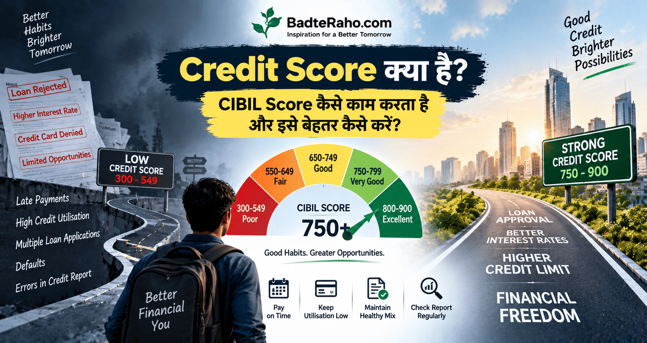 How to improve credit score BadteRaho