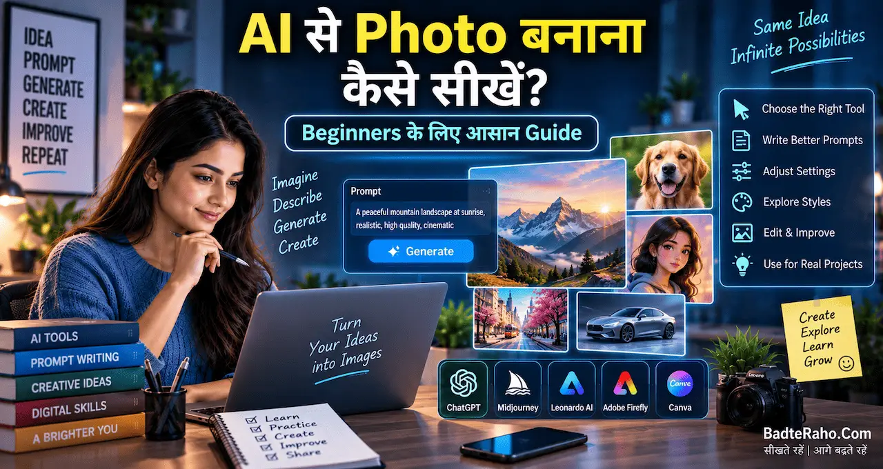 How to make photo with AI BadteRaho
