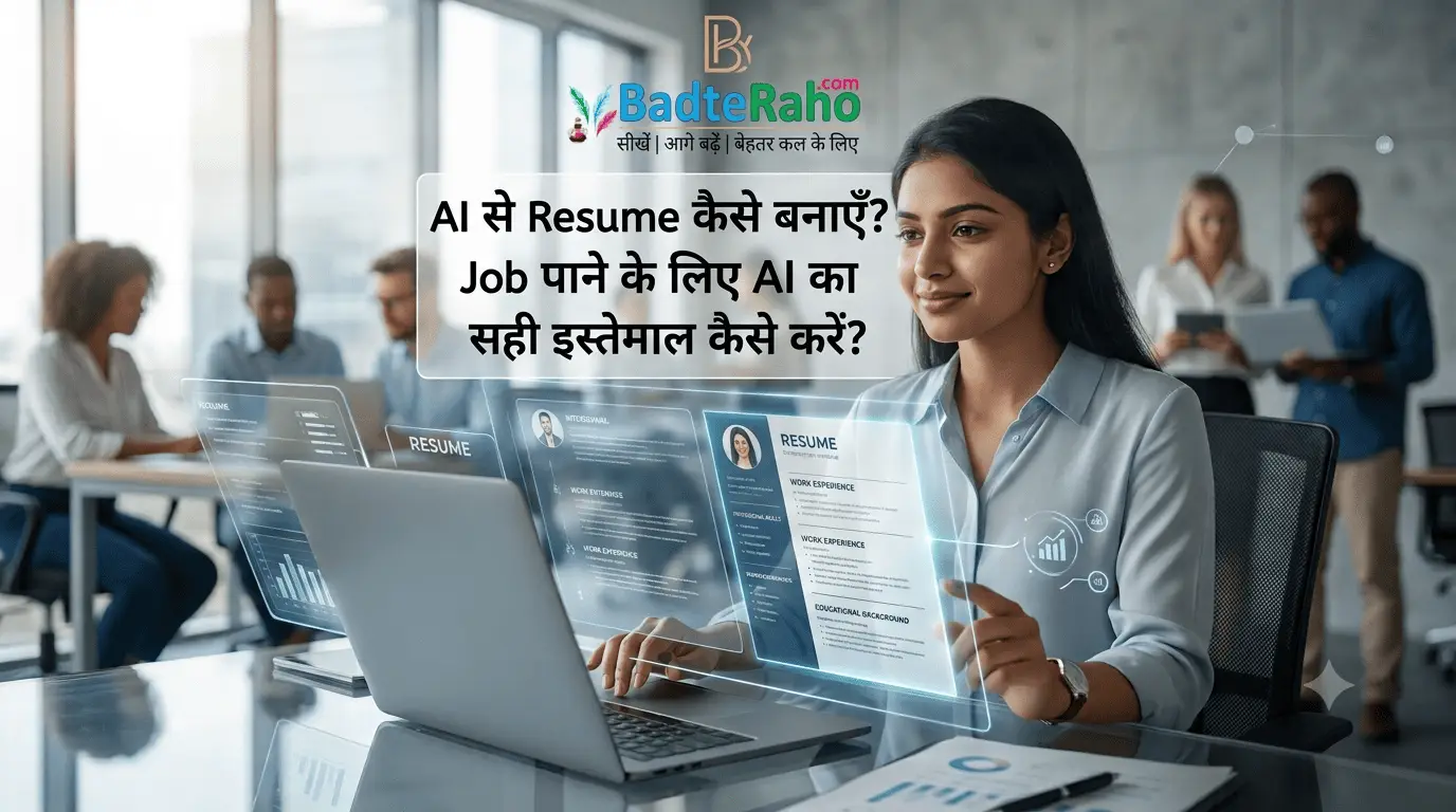 How to make resume with AI BadteRaho
