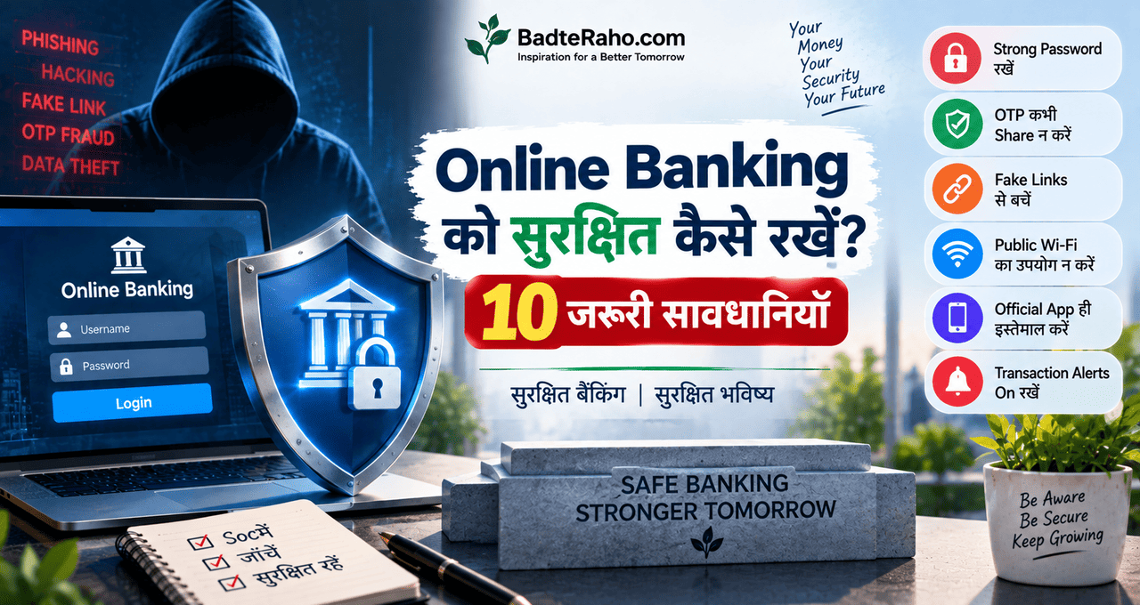 How to safe online banking BadteRaho