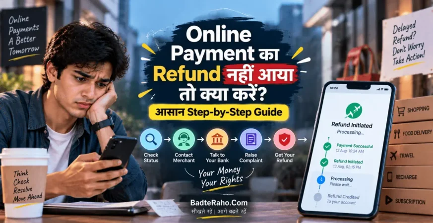 Steps if refund not processed BadteRaho