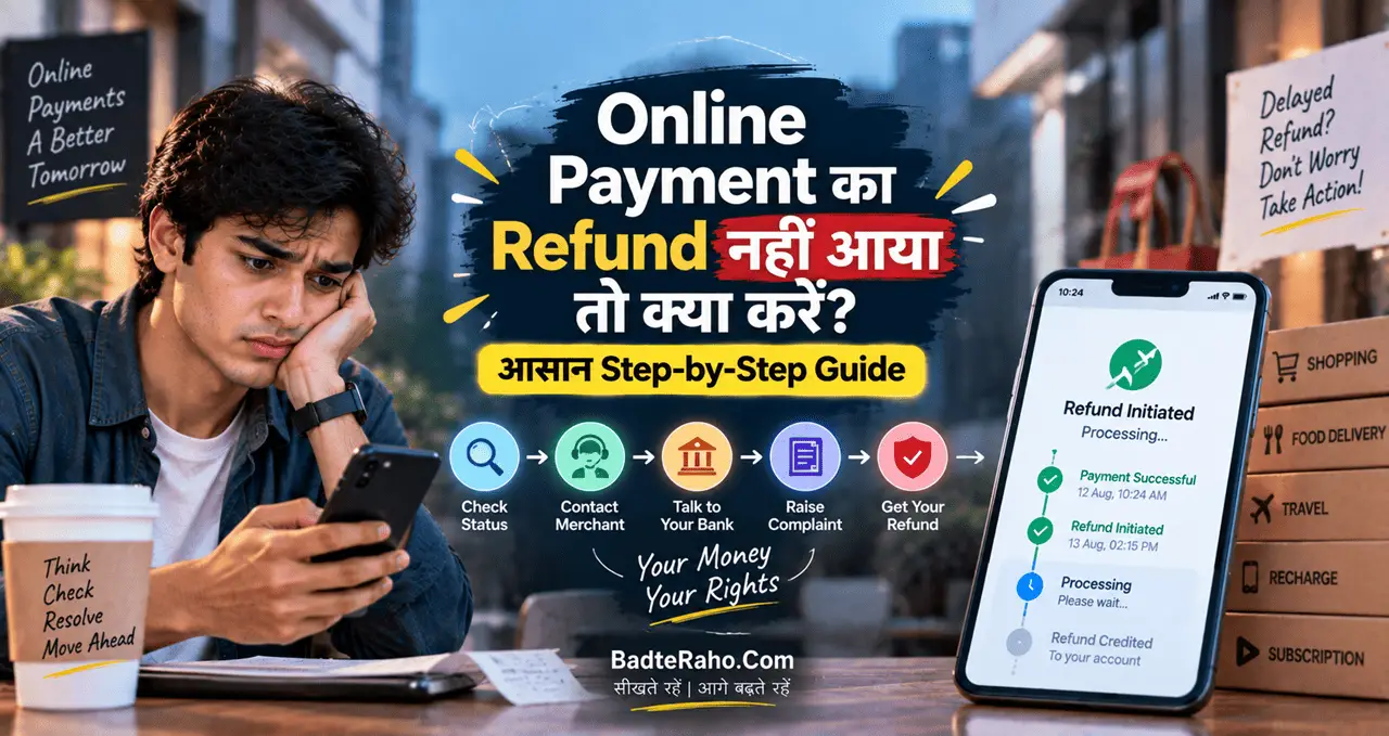 Steps if refund not processed BadteRaho