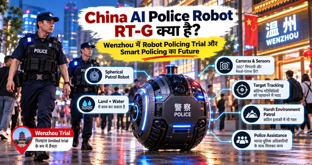 Wenzhou’s Futuristic AI Police Robot BadteRaho