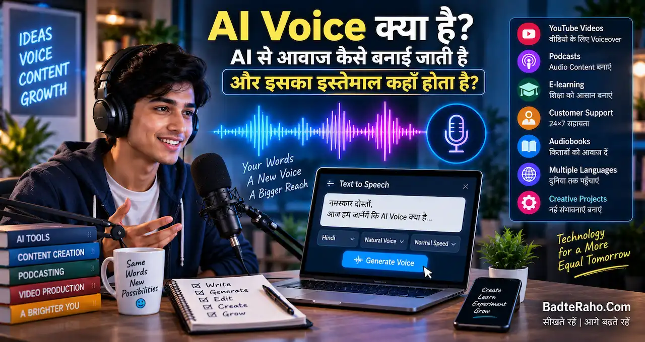 What is AI Voice BadteRaho