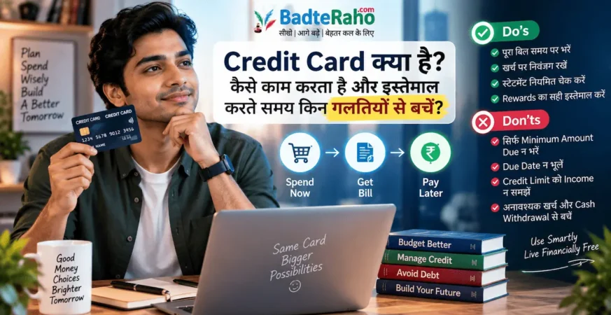 What is credit card and its usage BadteRaho