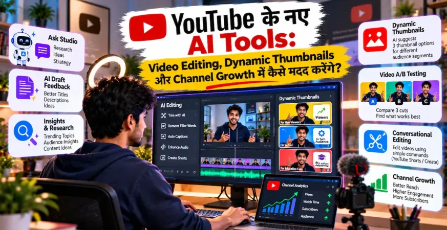 YouTube के नए AI Tools Badteraho